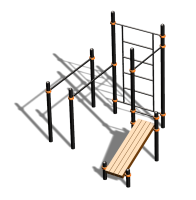 Спортивный комплекс воркаут ВС-98 в Грозном