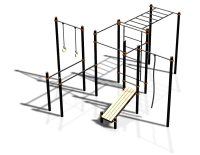 Спортивный комплекс воркаут ВС-68 в Грозном
