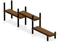 Спортивный комплекс воркаут ВС-63 в Грозном