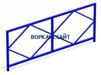Ограждение площадки МАФ 5001 в Грозном