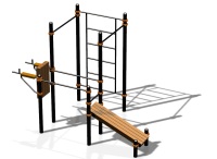 Спортивный комплекс воркаут ВС-82 в Грозном