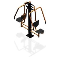 Уличный тренажер  "Жим от груди двойной" УТ204 в Грозном