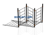 Спортивный комплекс воркаут ВС-80 в Грозном