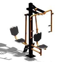 Уличный тренажер "Баттерфляй Жим ног" УТ347 в Грозном