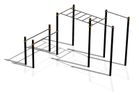 Спортивный комплекс воркаут ВС-151 в Грозном