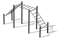 Спортивный комплекс воркаут ВС-192 в Грозном