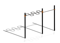Спортивный комплекс воркаут ВС-81 в Грозном