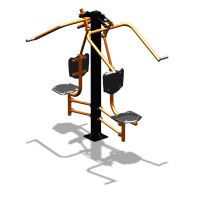 Уличный тренажер  "Верхняя тяга двойная"  УТ207 в Грозном