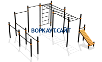 Спортивный комплекс воркаут ВС-109 в Грозном