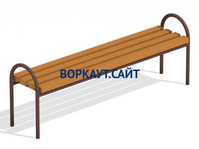 Лавочка парковая МАФ 1603 в Грозном