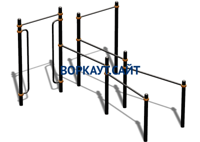 Спортивный комплекс воркаут ВС-197 в Грозном