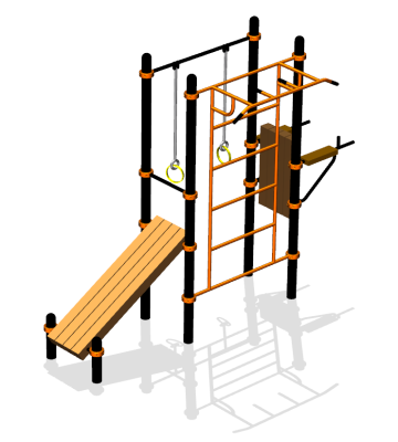 Спортивный комплекс воркаут ВС-78 в Грозном