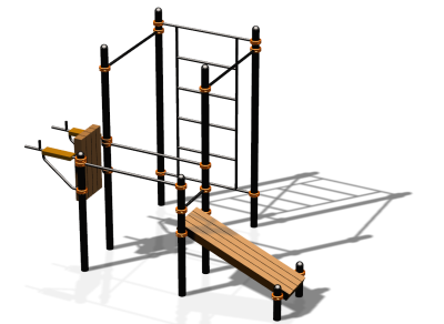 Спортивный комплекс воркаут ВС-82 в Грозном