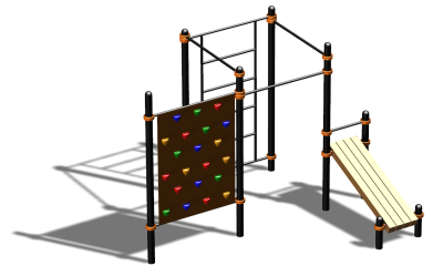 Спортивный комплекс воркаут ВС-122 в Грозном