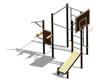 Спортивный комплекс воркаут ВС-94 в Грозном