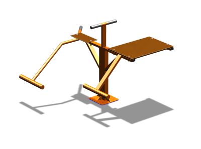 Уличный тренажер "Пресс Гиперэкстензия" УТ327 в Грозном