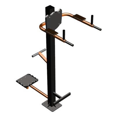 Уличный тренажер "Брусья Пресс Твистер" УТ345 в Грозном