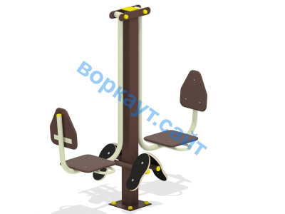 Уличный тренажер "Жим ногами горизонтальный " УТ 003 в Грозном