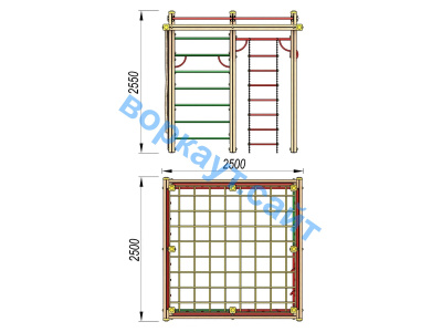 Детский спортивный комплекс ДСК 3110 в Грозном Детский спортивный комплекс ДСК 3110 в Грозном