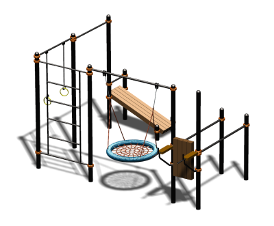 Спортивный комплекс воркаут ВС-97 в Грозном