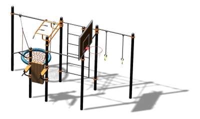 Спортивный комплекс воркаут ВС-104 в Грозном