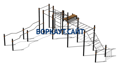 Спортивный комплекс воркаут ВС-199 в Грозном