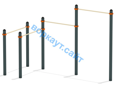 Турник двойной с брусьями ВС-17 в Грозном