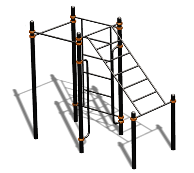 Спортивный комплекс воркаут ВС-193 в Грозном