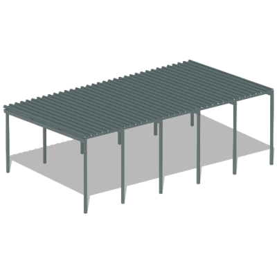 Большой теневой навес трибун МАФ 4131 в Грозном