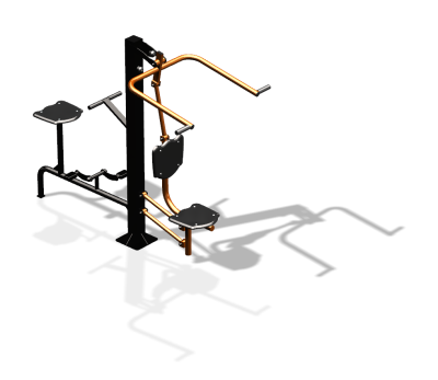 Уличный тренажер "Верхняя тяга Вело" УТ340 в Грозном