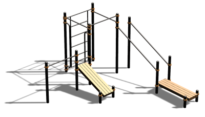 Спортивный комплекс воркаут ВС-198 в Грозном