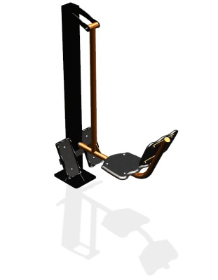 Уличный тренажер "Жим ногами одинарный" УТ 110 в Грозном Уличный тренажер "Жим ногами одинарный" УТ 110 в Грозном