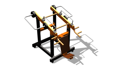 Силовой уличный тренажер  "Жим вверх"  УТ421 в Грозном