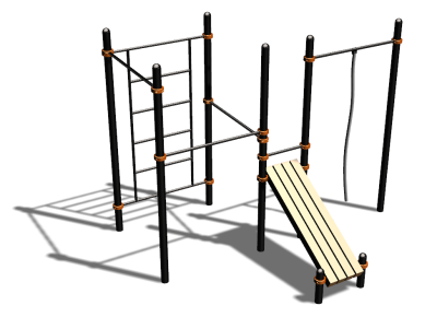 Спортивный комплекс воркаут ВС-76 в Грозном