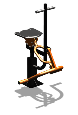 Уличный тренажер "Ковбой" УТ 107 в Грозном