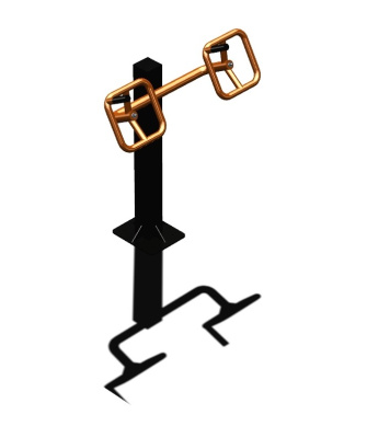 Уличный тренажер "Штурвал одинарный" УТ 122 в Грозном