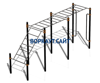 Спортивный комплекс воркаут ВС-190 в Грозном