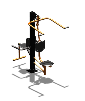 Уличный тренажер "Верхняя тяга Флекс" УТ325 в Грозном