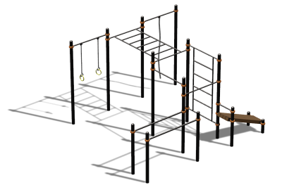 Спортивный комплекс воркаут ВС-89 в Грозном