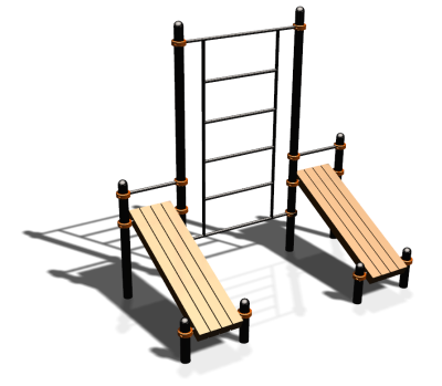 Спортивный комплекс воркаут ВС-128 в Грозном