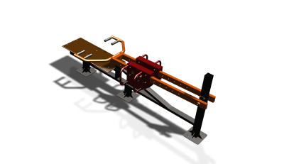 Силовой уличный тренажер  "Жим лежа"  УТ411 в Грозном