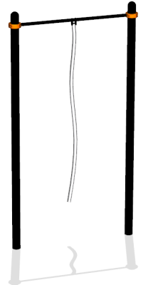 Турник с гимнастическим канатом ВС-34 в Грозном