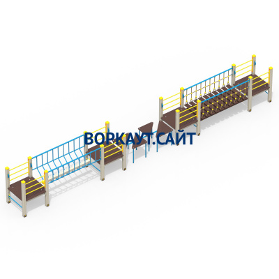 Детский спортивный комплекс Двойной мостик ДСК 3115 в Грозном