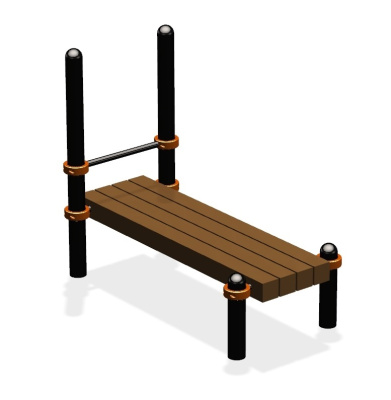 Спортивный комплекс воркаут ВС-62 в Грозном