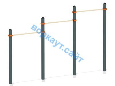 Турник тройной ВС-4 в Грозном