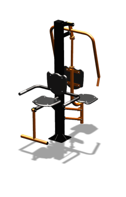 Уличный тренажер "Жим от груди Флекс" УТ324 в Грозном
