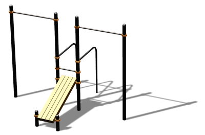 Спортивный комплекс воркаут ВС-132 в Грозном