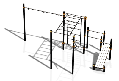 Спортивный комплекс воркаут ВС-87 в Грозном
