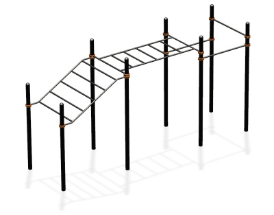 Спортивный комплекс воркаут ВС-53 в Грозном