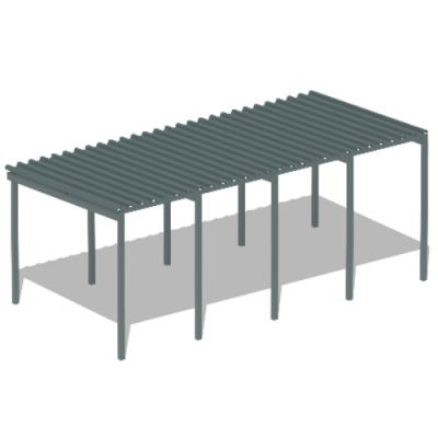 Теневой навес трибун МАФ 4130 в Грозном